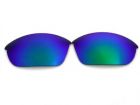Galaxy Replacement Lenses For Oakley Half Jacket 2.0 Green Color Polarized
